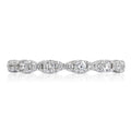 Tacori Wedding Rings in Platinum/Palladium containing Diamond HT 2558 B 1/2