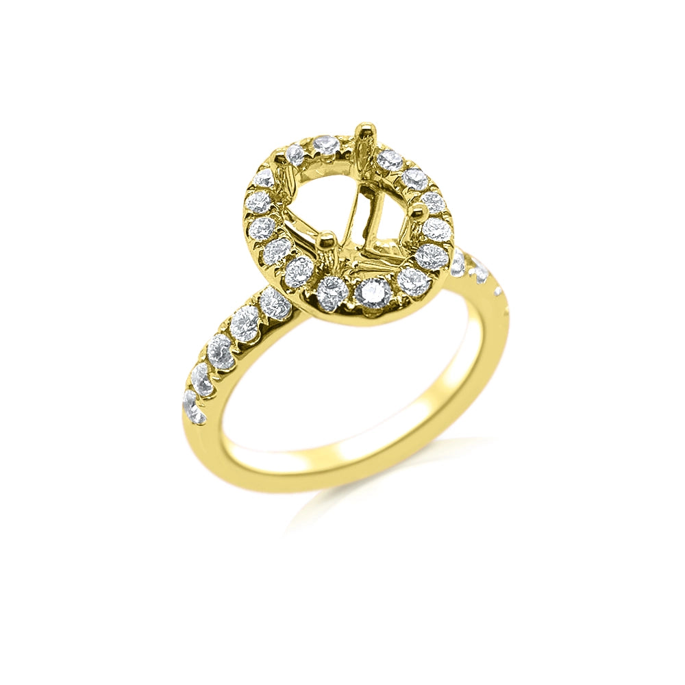 Engagement Collections Engagement Rings in Yellow Gold containing Diamond 394497