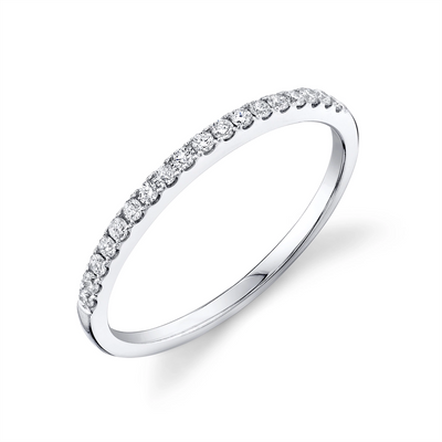 csv_image Wedding Bands Wedding Ring in White Gold containing Diamond 394503