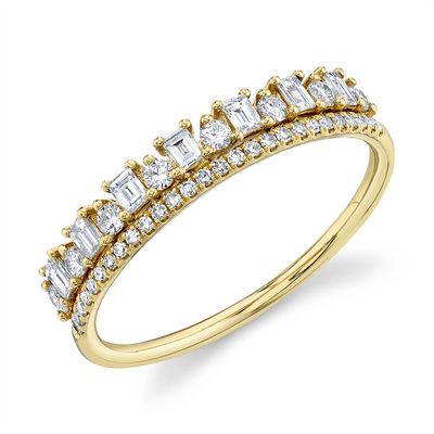 csv_image Wedding Bands Wedding Ring in Yellow Gold containing Diamond 394507