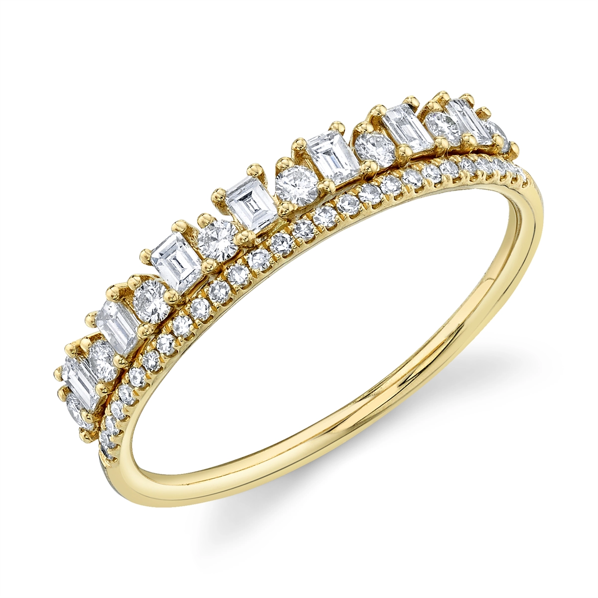 Wedding Bands Rings in Yellow Gold containing Diamond 394507