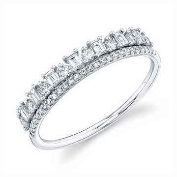 Wedding Bands Wedding Rings in White Gold containing Diamond 394508
