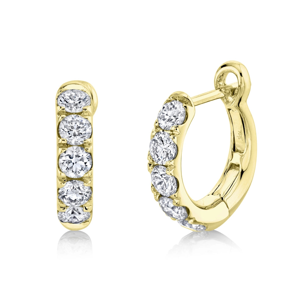 Earrings Earrings in Yellow Gold containing Diamond 394516