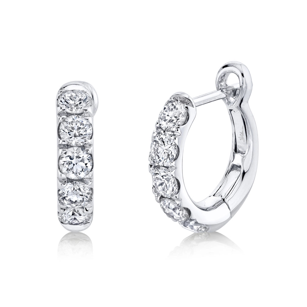 Earrings Earrings in White Gold containing Diamond 394518