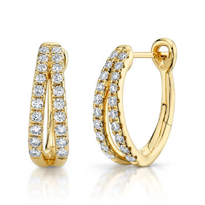 csv_image Earrings Earring in Yellow Gold containing Diamond 394525