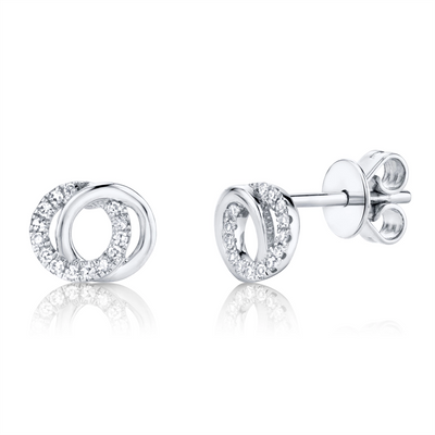 Earrings Earrings in White Gold containing Diamond 394526