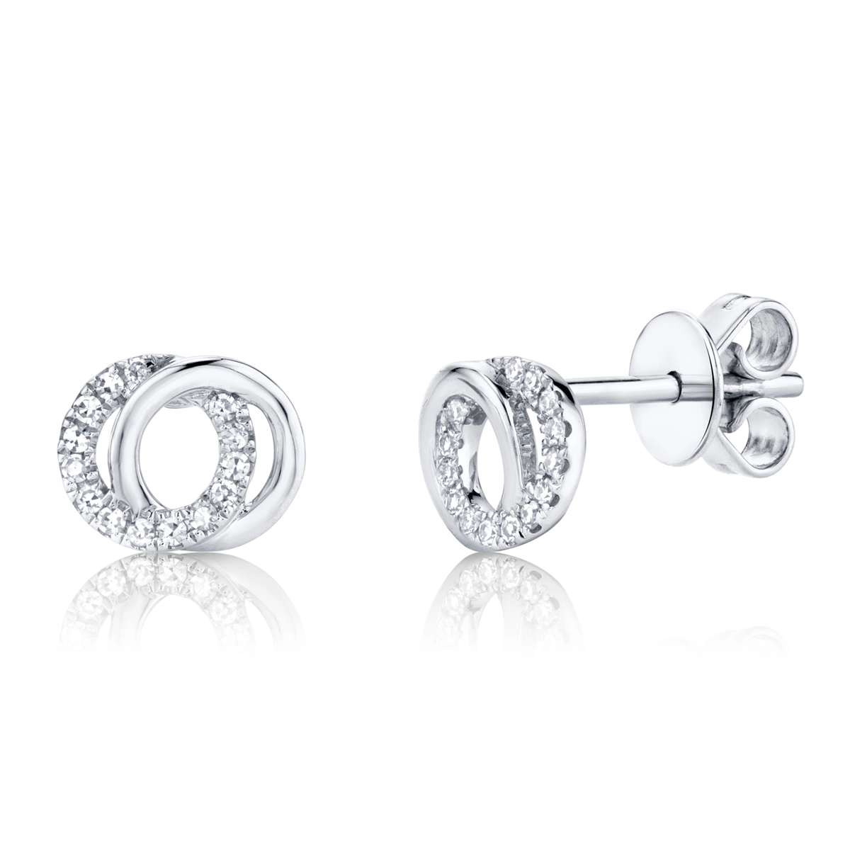 Earrings Earrings in White Gold containing Diamond 394526