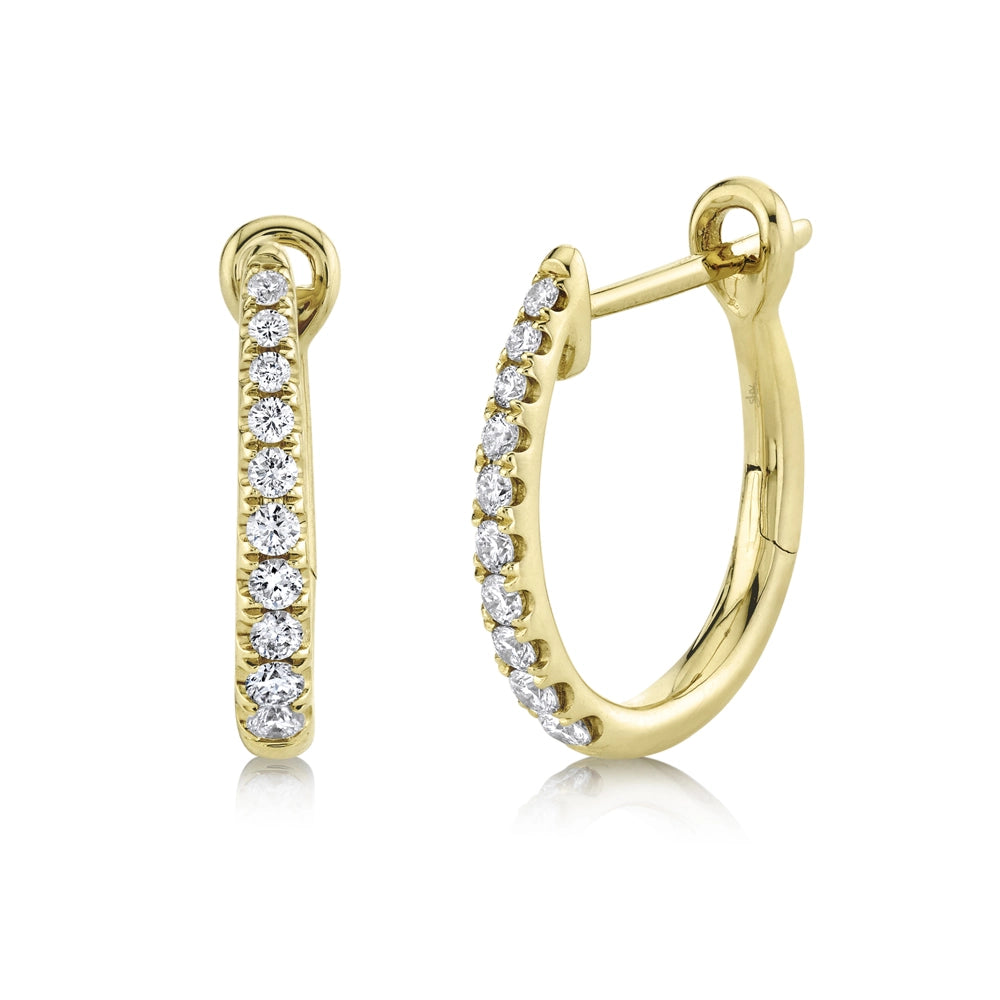 Earrings Earrings in Yellow Gold containing Diamond 394529