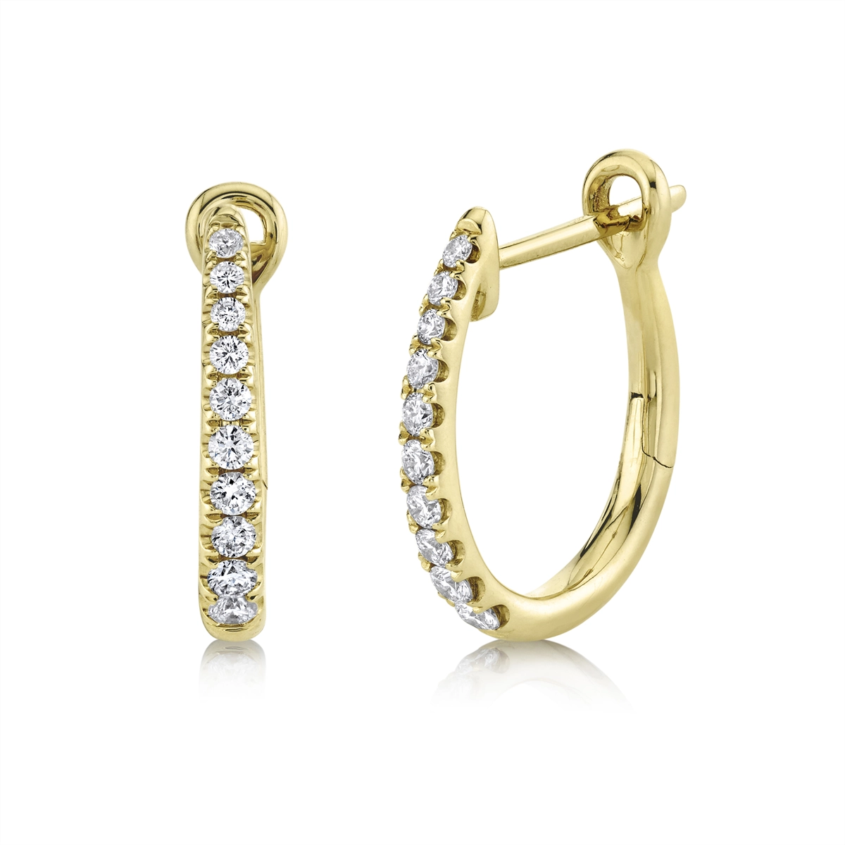 Earrings Earrings in Yellow Gold containing Diamond 394529