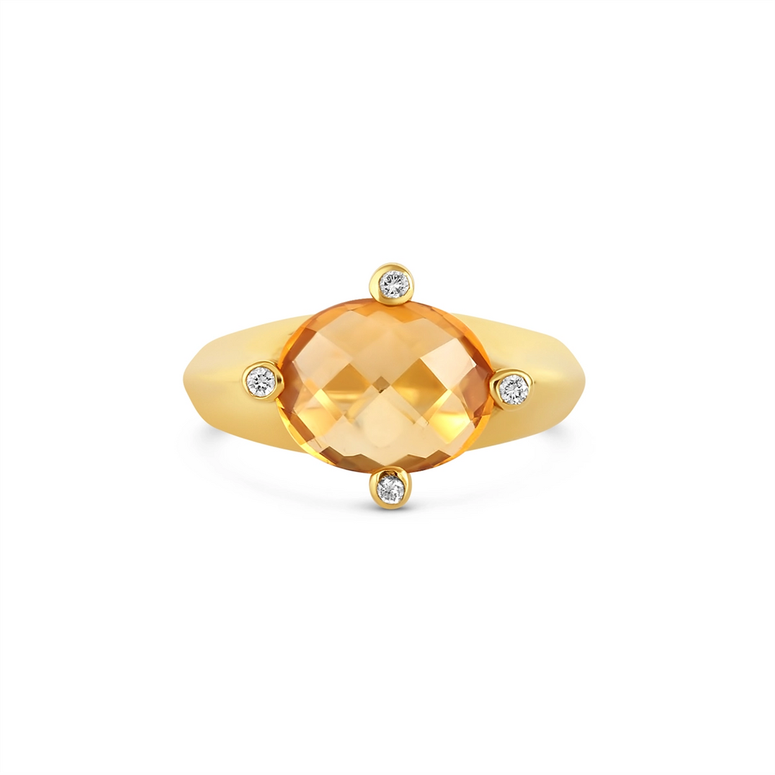 Rings Jewelry in Yellow Gold R310-CI