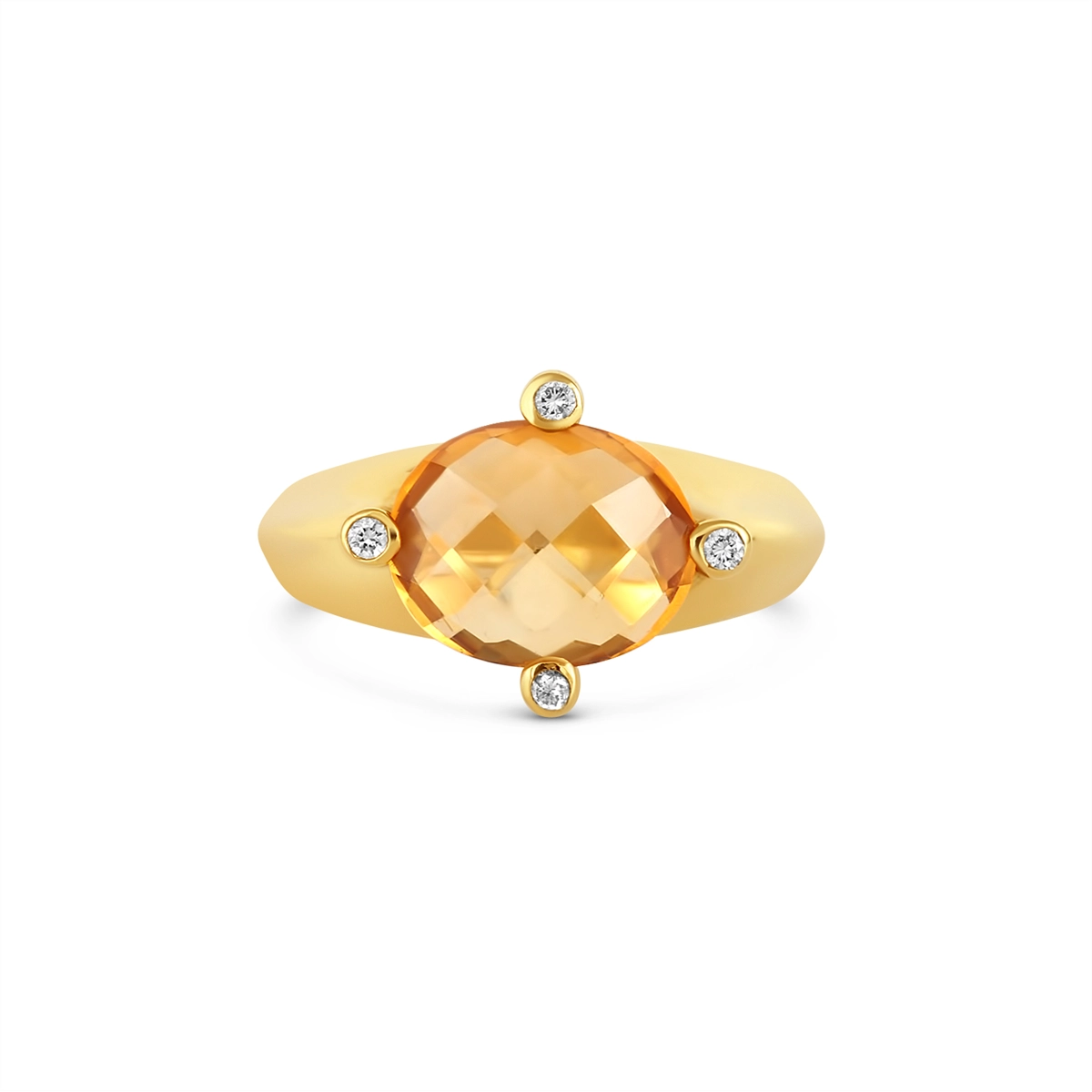 Rings Jewelry in Yellow Gold R310-CI