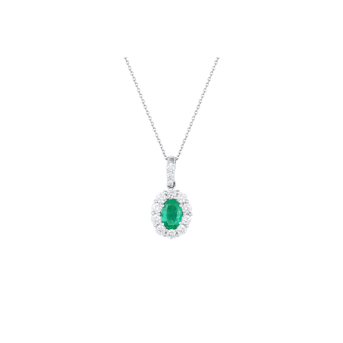 Pendants Jewelry in White Gold 394788