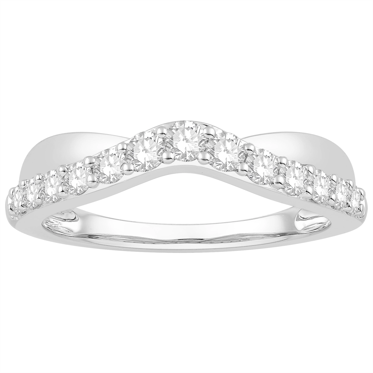 Wedding Bands Wedding Rings in White Gold containing Diamond 394813