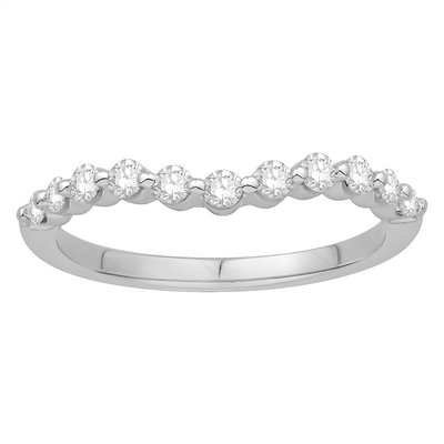 csv_image Wedding Bands Wedding Ring in White Gold containing Diamond 394814