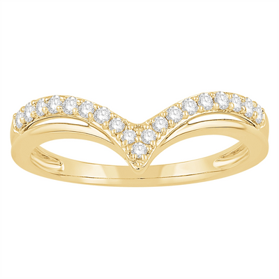 csv_image Wedding Bands Wedding Ring in Yellow Gold containing Diamond 394845