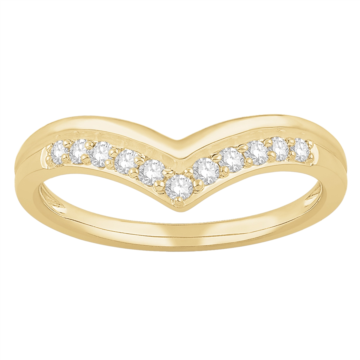 Wedding Bands Wedding Rings in Yellow Gold containing Diamond 394847