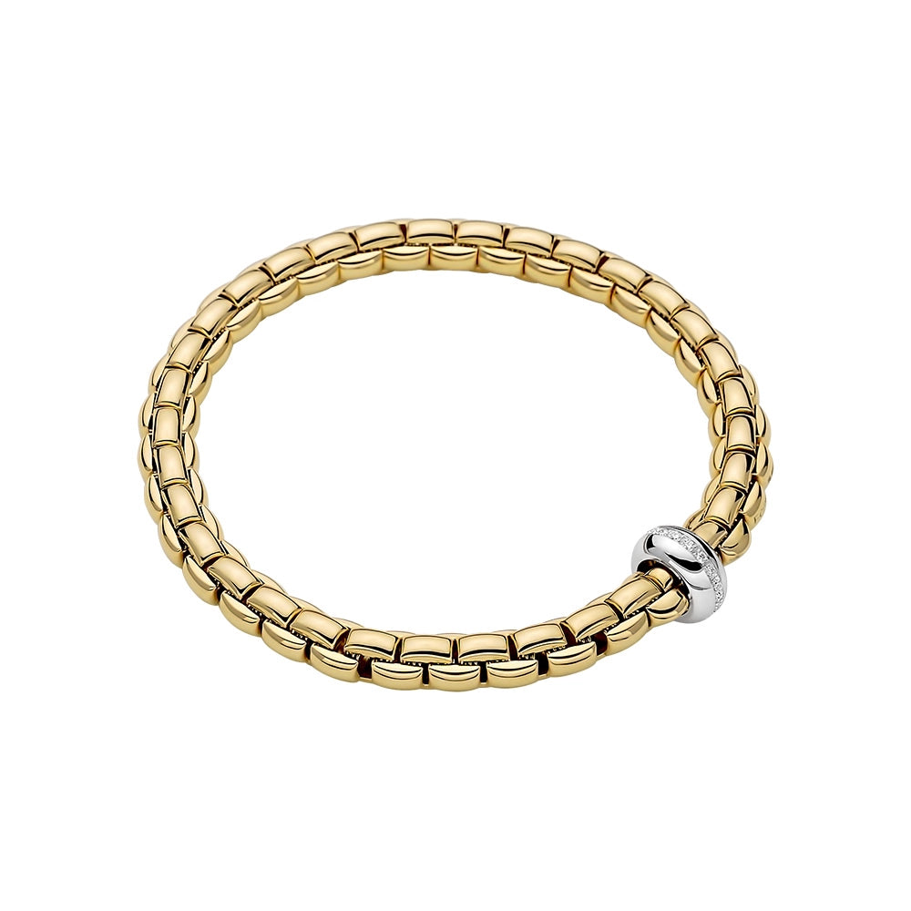 FOPE Bracelets in Mixed Metals containing Diamond 70705BX_BB_G_XBX_00M