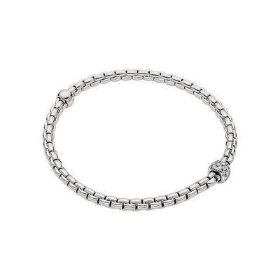 FOPE Bracelets in White Gold containing Diamond 73301BX_PB_B_XBX_00M