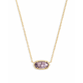 Kendra Scott Necklaces in Alternative Metals containing Amethyst 4217713087