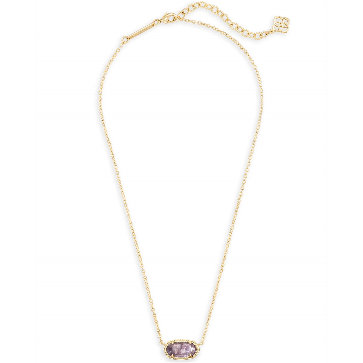 Kendra Scott Necklaces in Alternative Metals containing Amethyst 4217713087