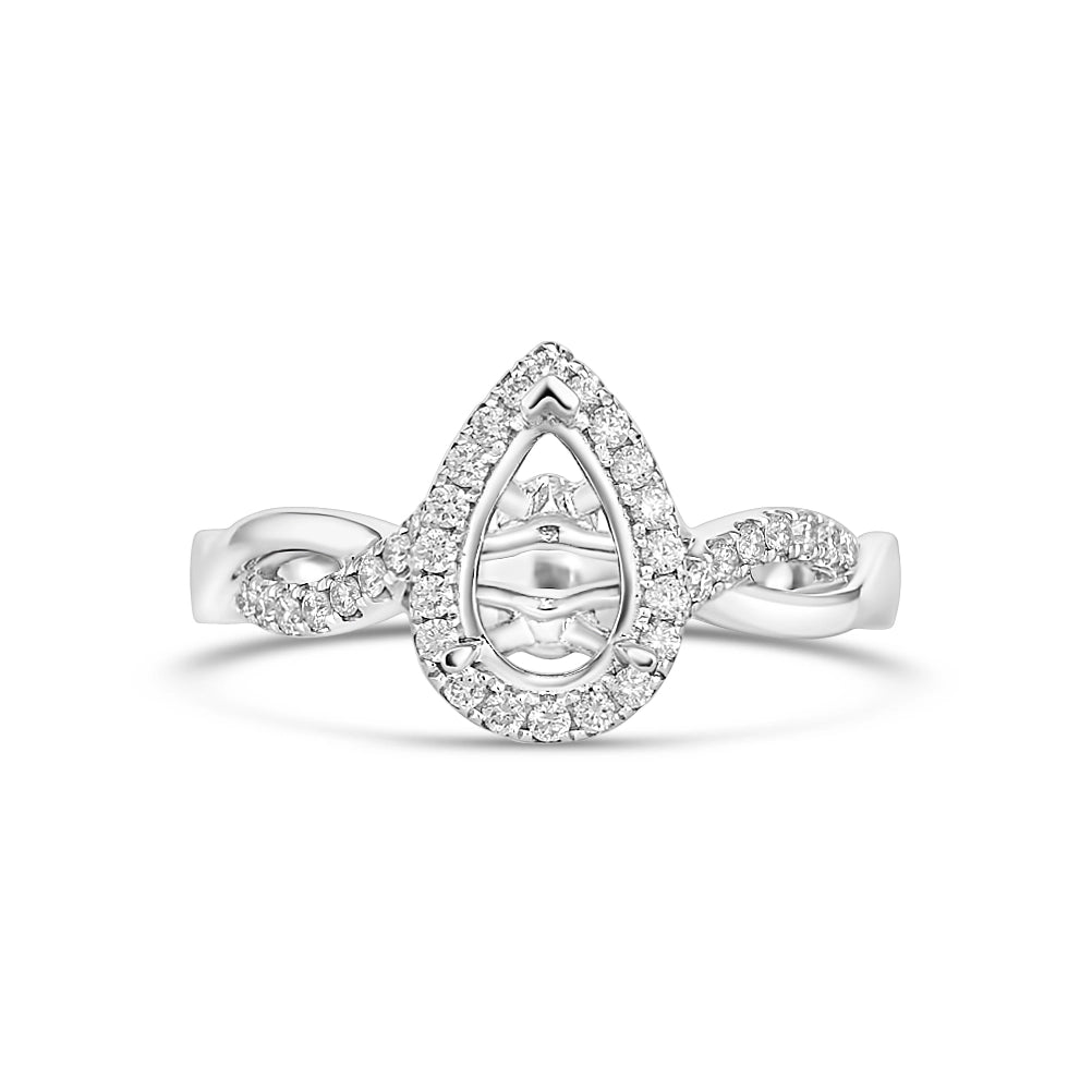 Engagement Collections Engagement Rings in White Gold containing Diamond 395389