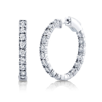 Earrings Earrings in White Gold containing Diamond 395446