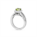 Engagement Collections Rings in White Gold containing Peridot, Multi-gemstone, Diamond 395526