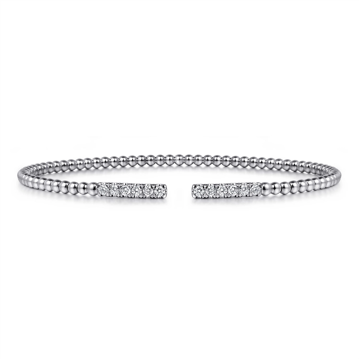 Gabriel & Co Bracelets in White Gold containing Diamond BG4218-65W45JJ