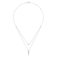 Gabriel & Co Necklaces in White Gold containing Diamond NK6009W45JJ