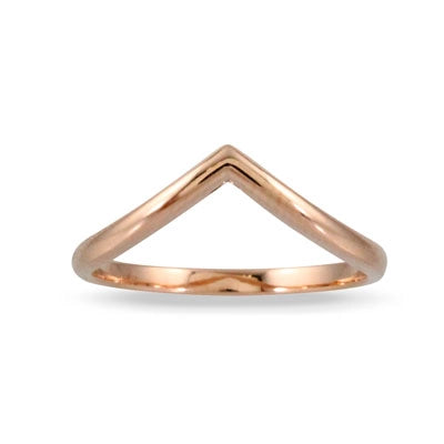 Little Bird Wedding Rings in Rose Gold LBB494-C-R