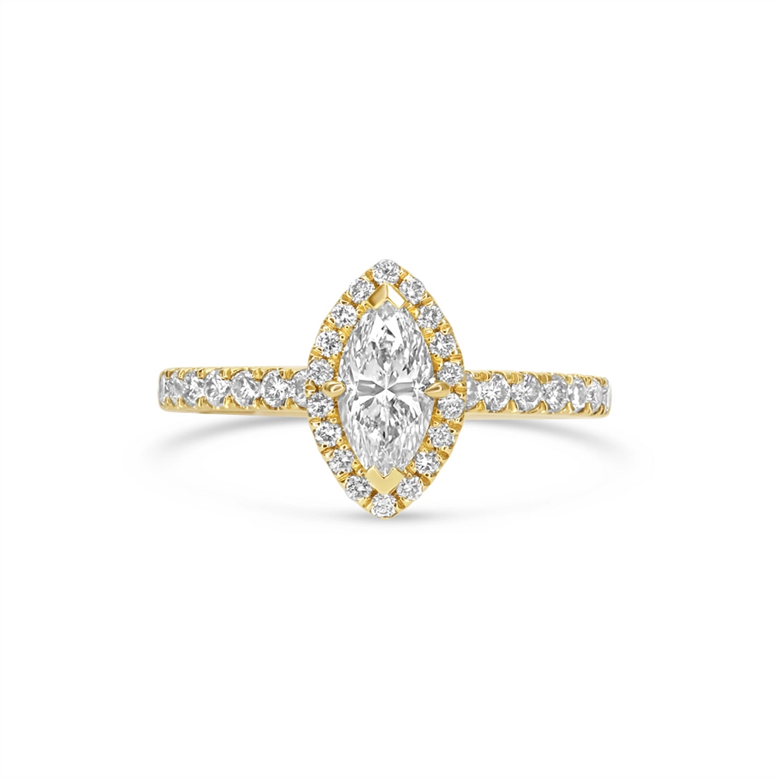 Engagement Collections Engagement Rings in Yellow Gold containing Diamond 395768