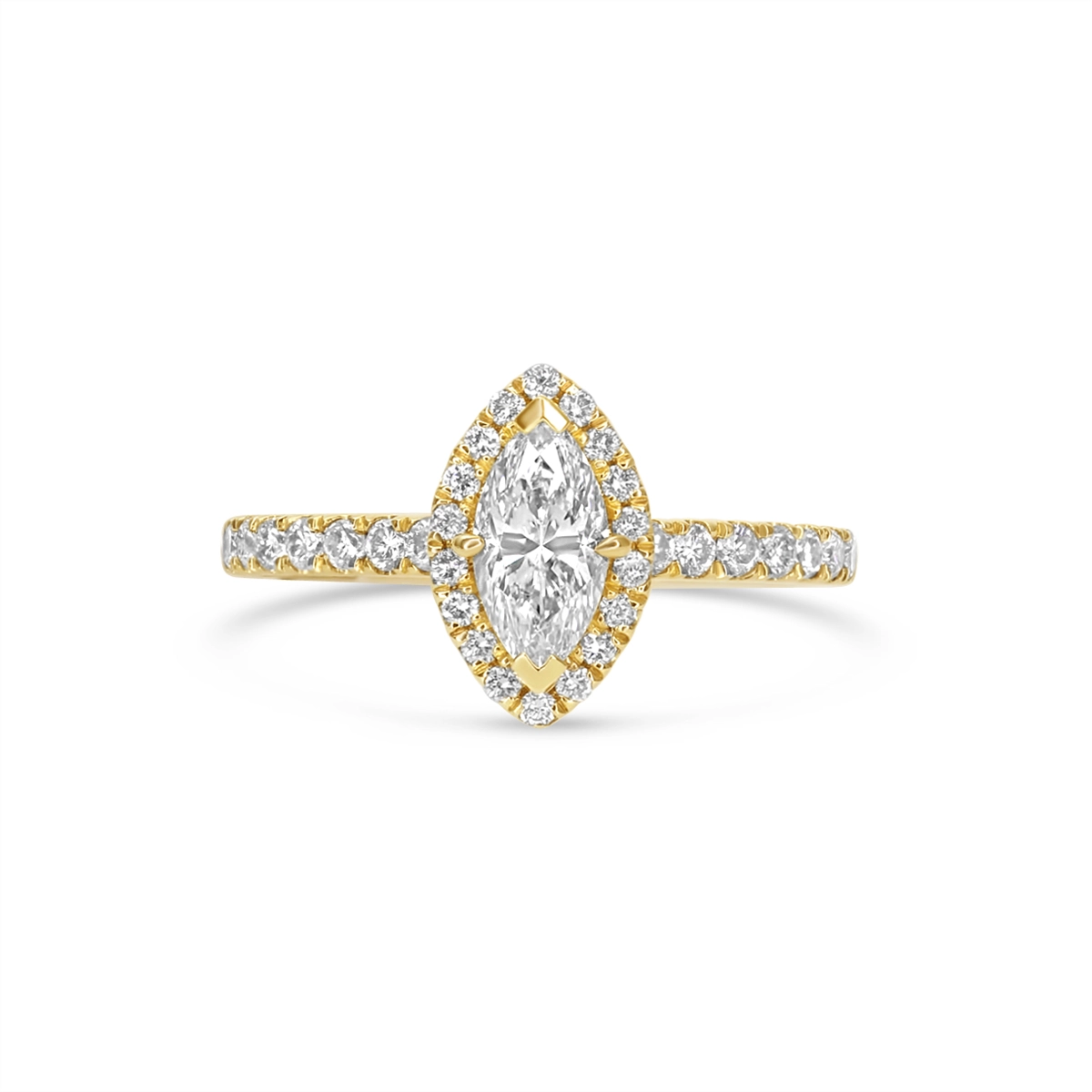 Engagement Collections Engagement Rings in Yellow Gold containing Diamond 395768