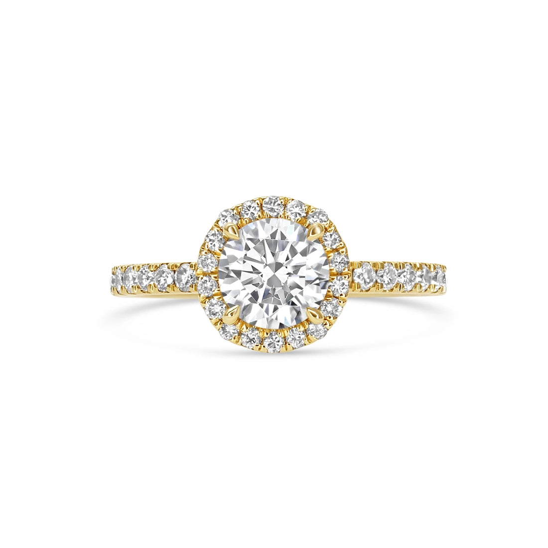 Engagement Collections Engagement Rings in Yellow Gold containing Diamond 396173