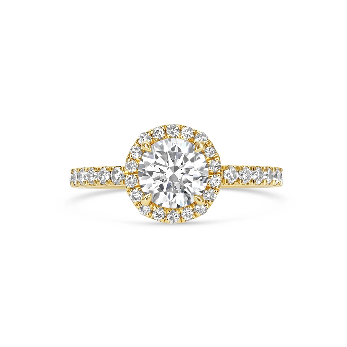 Engagement Collections Engagement Rings in Yellow Gold containing Diamond 396173