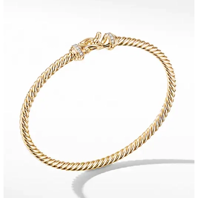 David Yurman Bracelets in Yellow Gold containing Diamond B16253D88ADIM