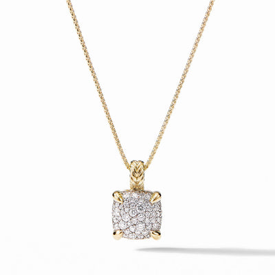 David Yurman Necklaces in Yellow Gold containing Diamond N14249D88ADI18