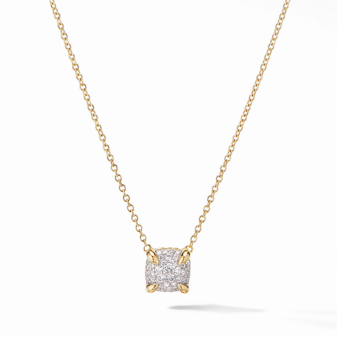 David Yurman Necklaces in Yellow Gold containing Diamond N14291D88ADI18
