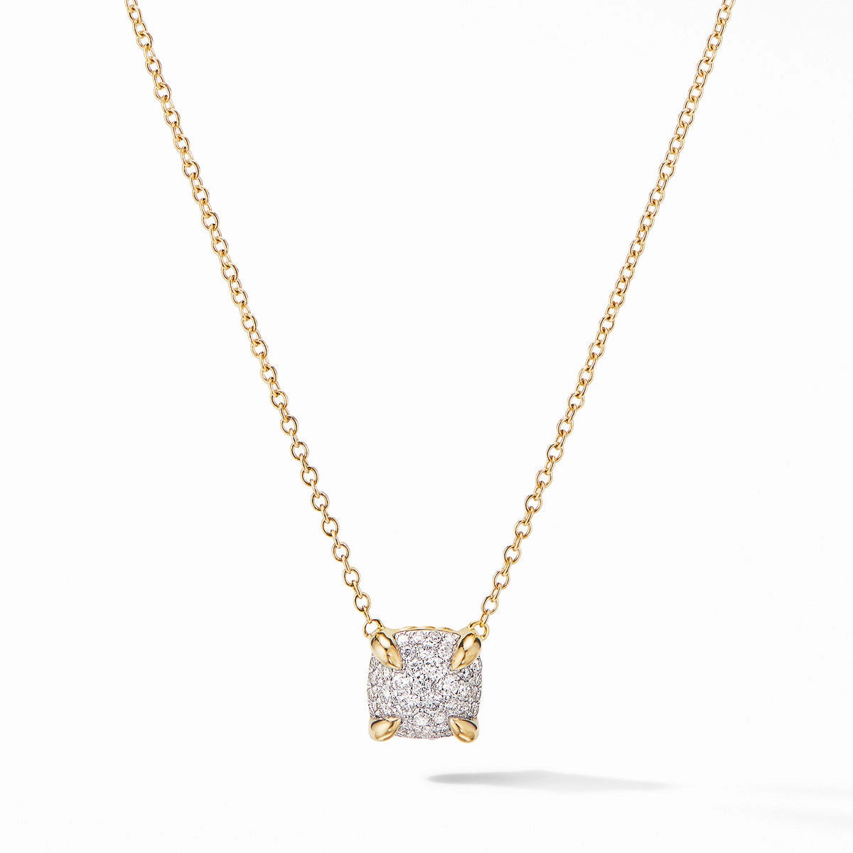 David Yurman Necklaces in Yellow Gold containing Diamond N14291D88ADI18