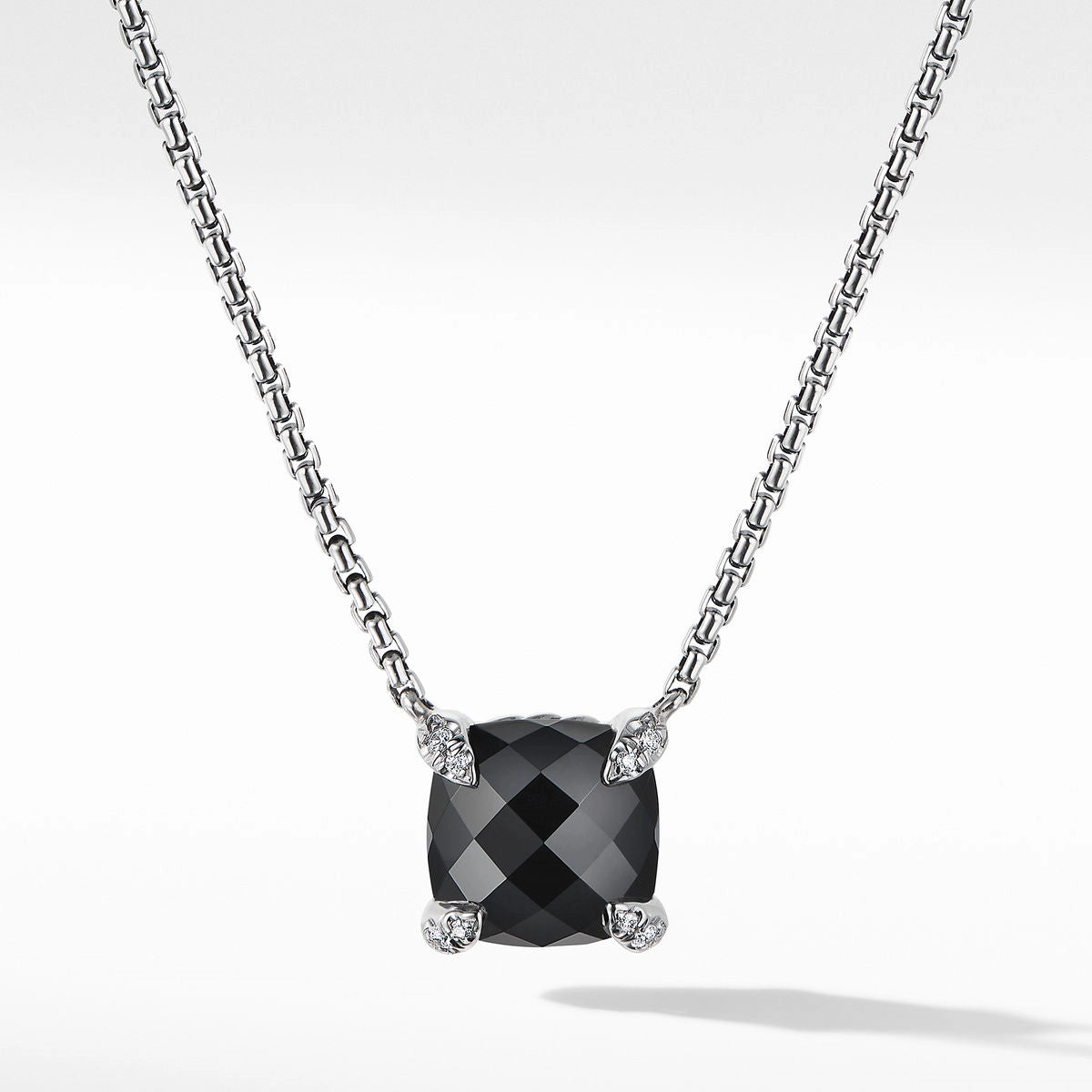 David Yurman Necklaces in Silver containing Black onyx, Multi-gemstone, Diamond N16329DSSABODI18