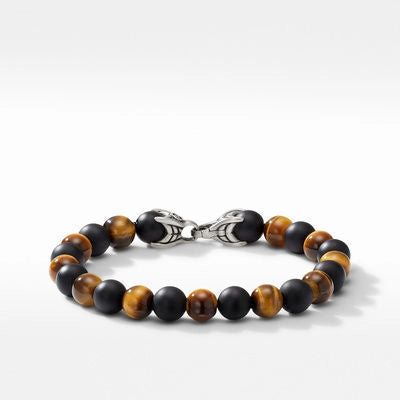 David Yurman Bracelets in Silver containing Black onyx, Other, Multi-gemstone B25412MSSBTEBO85