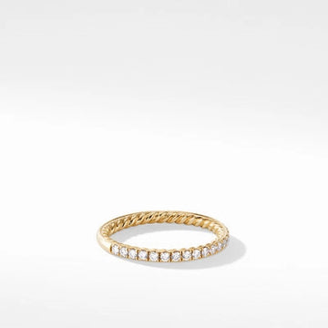 David Yurman Wedding Rings in Yellow Gold containing Diamond WR308388ADI6