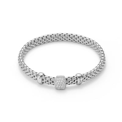FOPE Bracelets in White Gold containing Diamond 56102BX_PB_B_XBX_00M