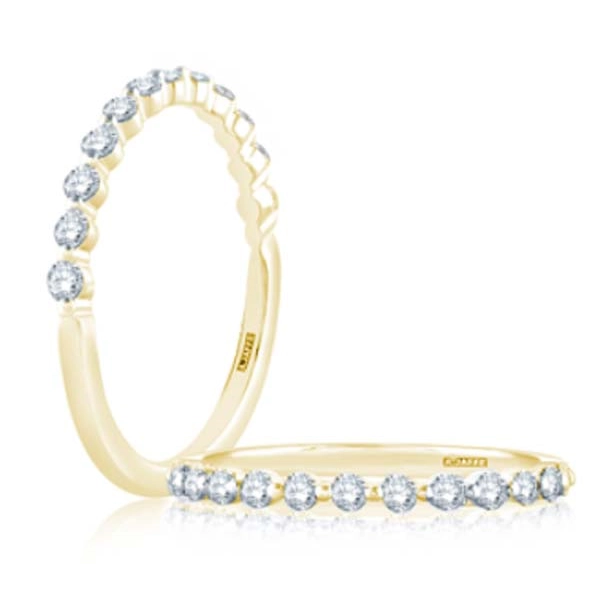 A. Jaffe Wedding Rings in Yellow Gold containing Diamond WR1108/36-14Y