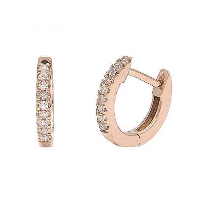 csv_image Earrings Earring in Rose Gold containing Diamond 396727