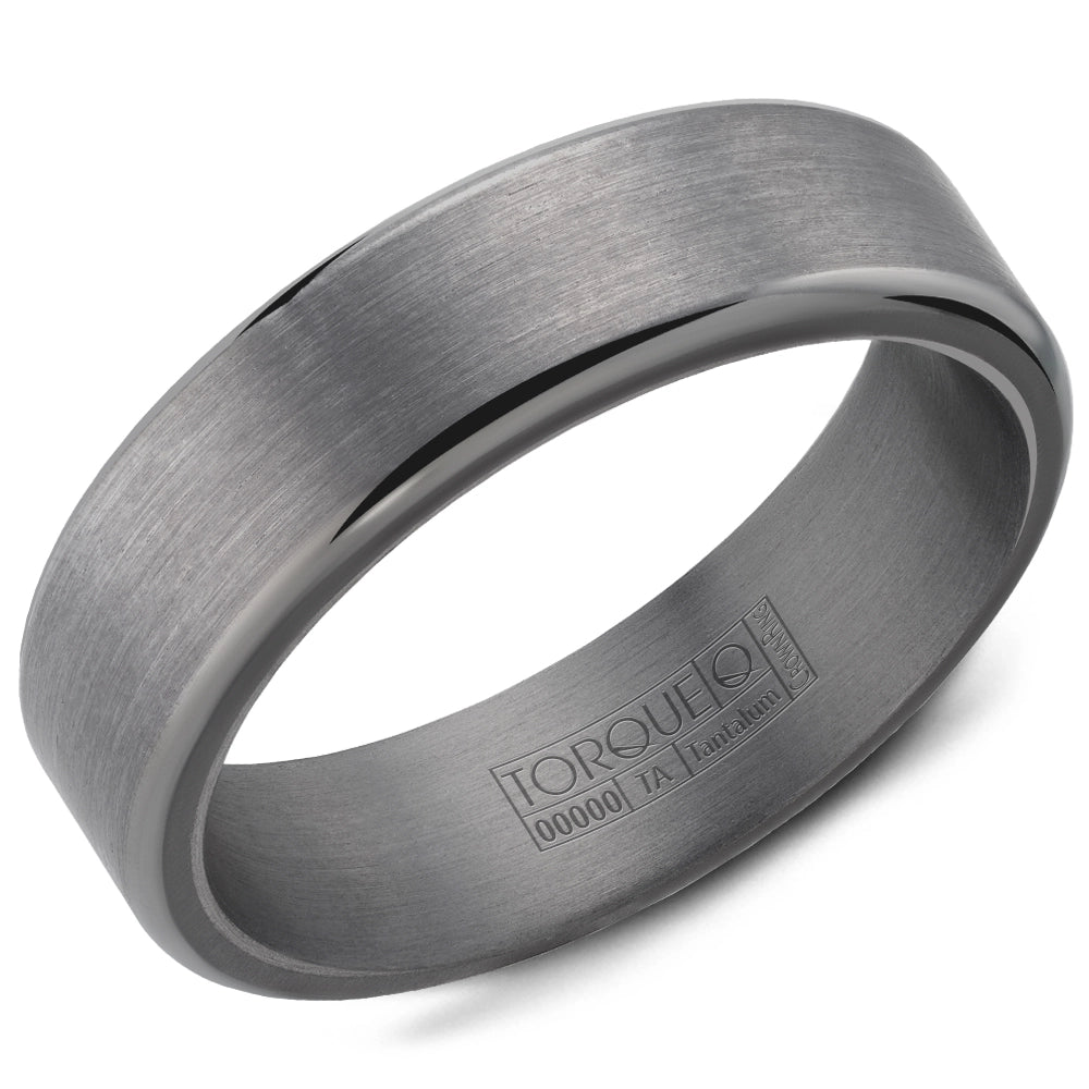 CrownRing Wedding Rings in Alternative Metals TA-002-6M-9