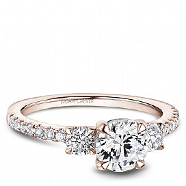 csv_image Noam Carver  Engagement Ring in Rose Gold containing Diamond R070-01RM-100A