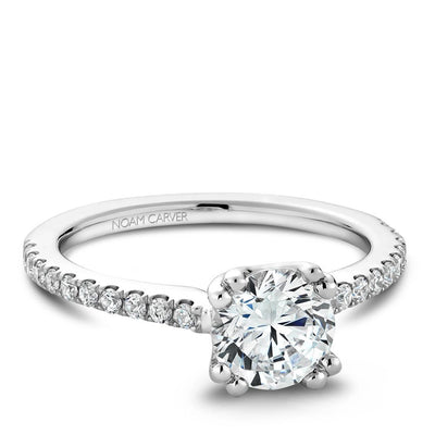csv_image Noam Carver  Engagement Ring in White Gold containing Diamond B501-01WM-100A