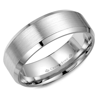 csv_image CrownRing Wedding Ring in White Gold WB-7131-M10