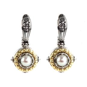 Konstantino Earrings in Mixed Metals containing Pearl SKMK3072-122