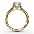 Fana Engagement Rings in Yellow Gold containing Diamond S3909-2_0CT-PC-14KYG